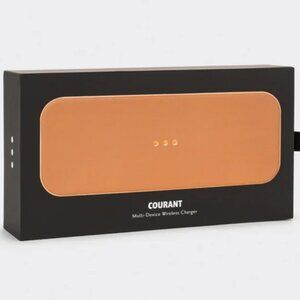 Courant Catch:2 Essentials Wireless Charger Leather in Cortado